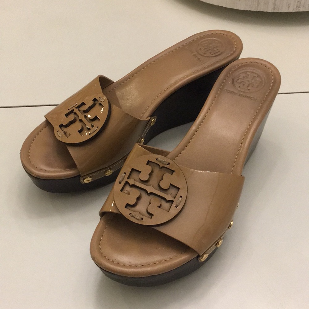 Tory Burch Wedges Tan